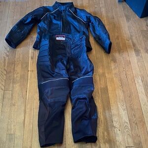 Women’s bilt motorcycle racing jacket suit Black and Gray Jacket medium